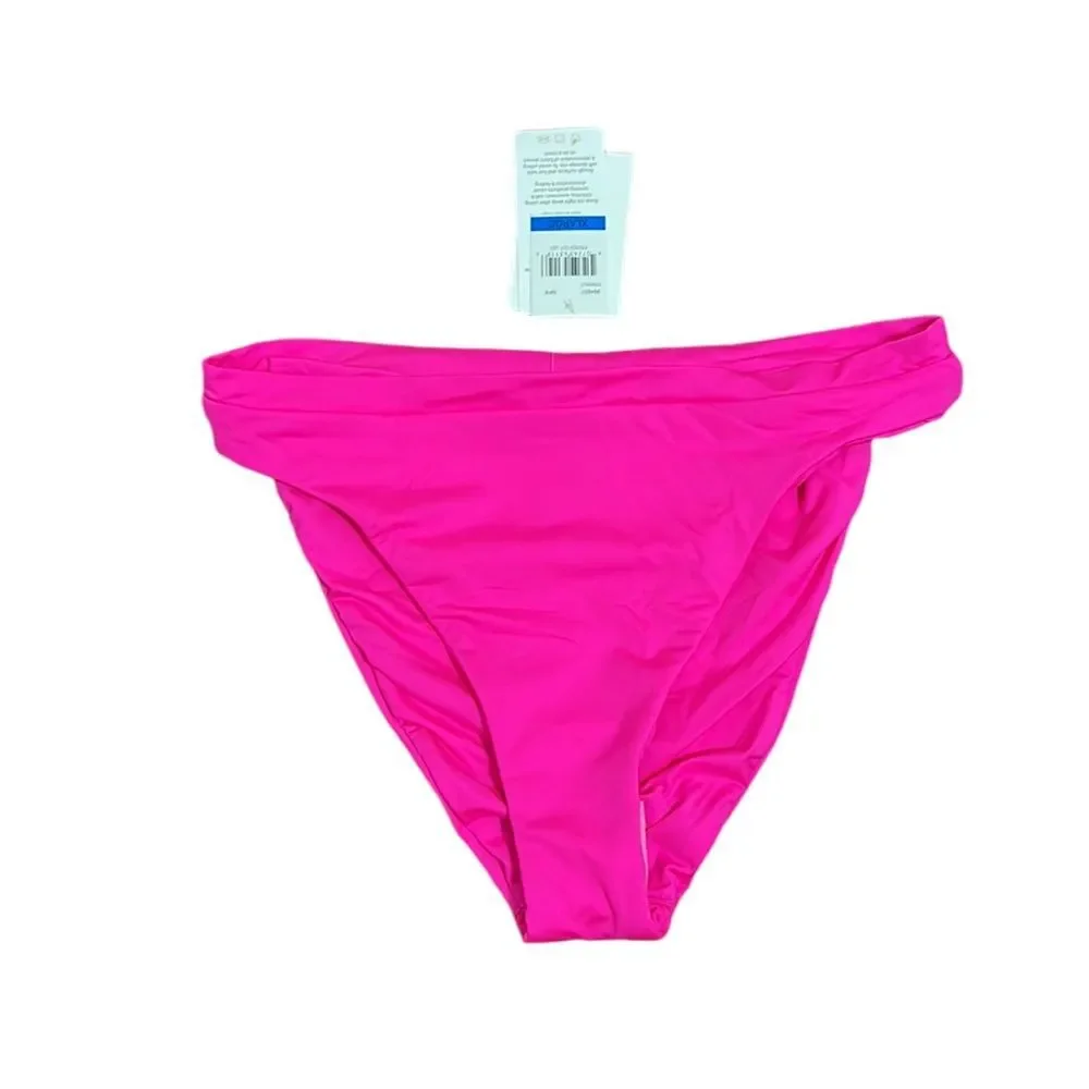 Becca by Rebecca Virtue Women's Pink Bikini Bottoms Size XL NWT